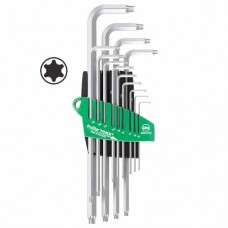 Wiha Torx® L-Key Set in ProStar Holder - Titanium Silver - 13 pcs - 39104